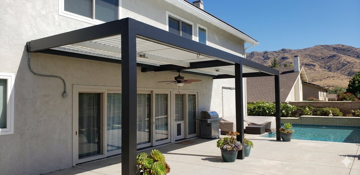 Solara Modern — Alumcraft aluminum patio project